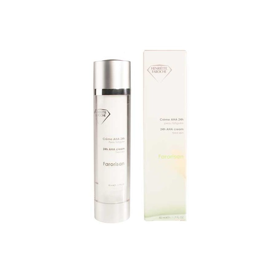 Henriëtte Faroche Farorisan 24h AHA crème - doffe & vale huid, rokershuid - 50 ml| nu 50% korting