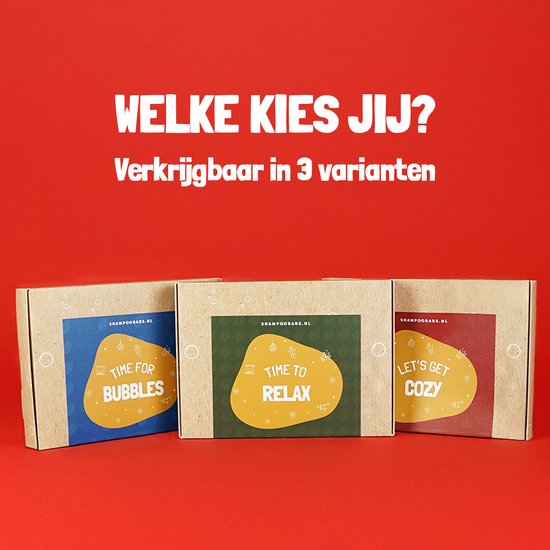 Giftbox ShampooBars Let's Get Cozy – Shampoo Bar Appel Kaneel + Body Bar Appel Kaneel