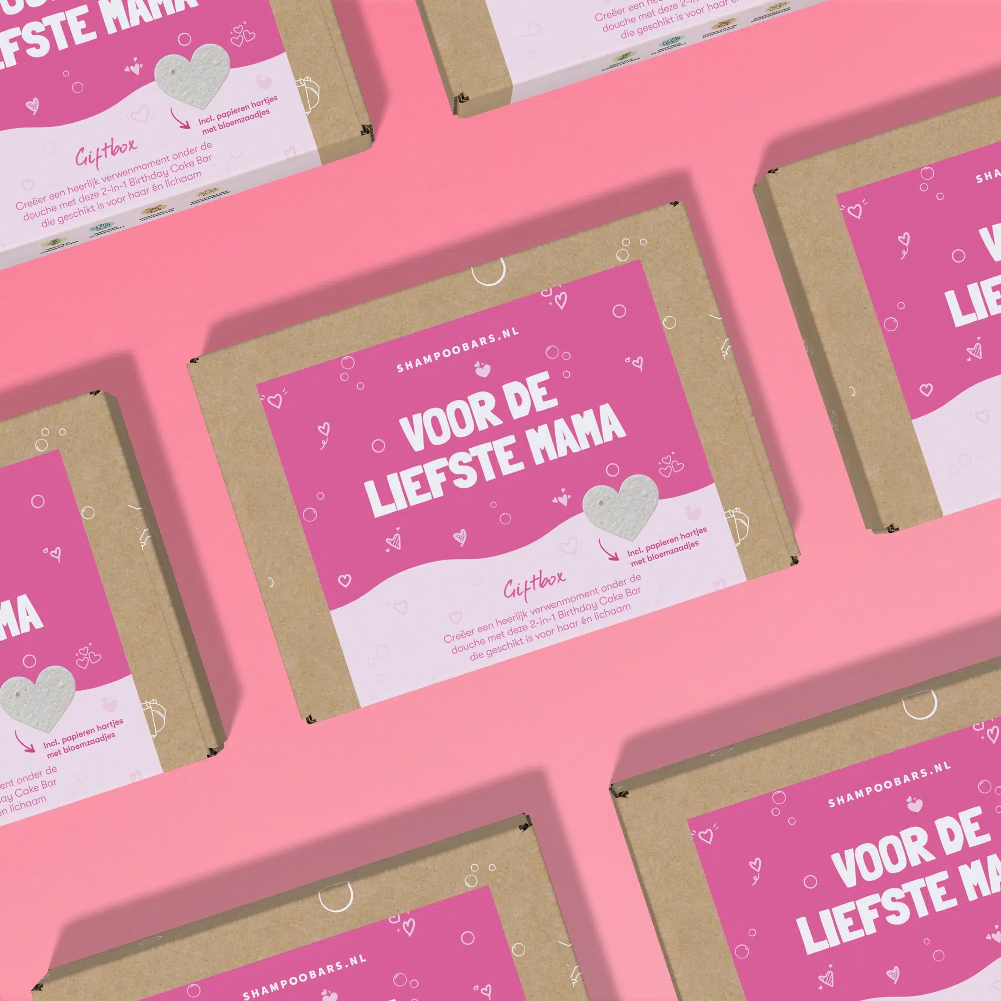 Giftbox ShampooBars voor de liefste mama – 2-in-1 bar + houder