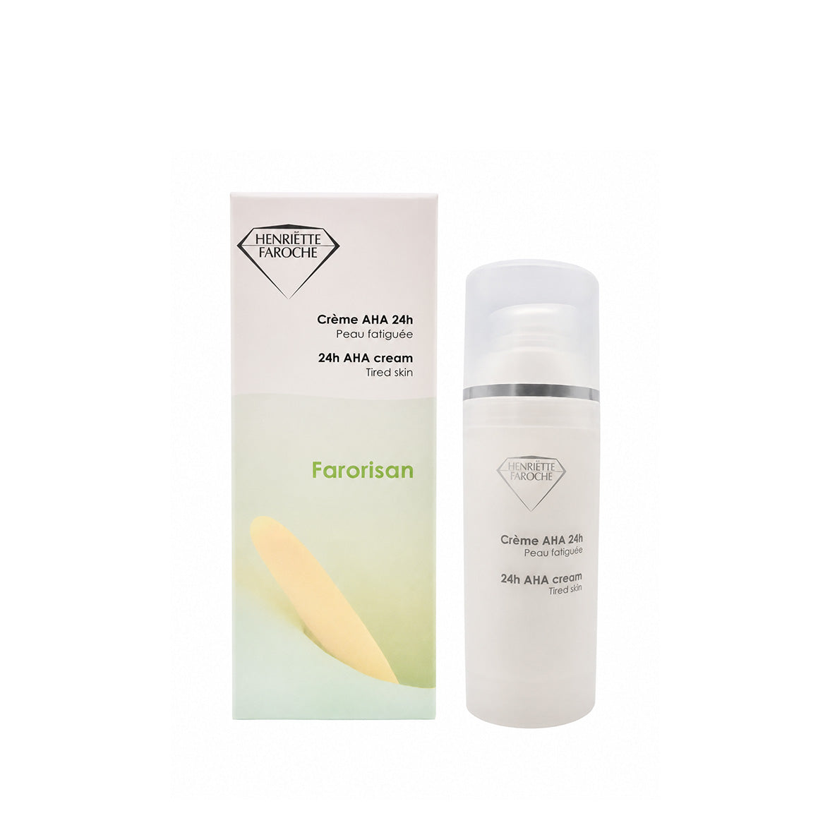 Henriëtte Faroche Farorisan 24h AHA crème - doffe & vale huid, rokershuid - 50 ml