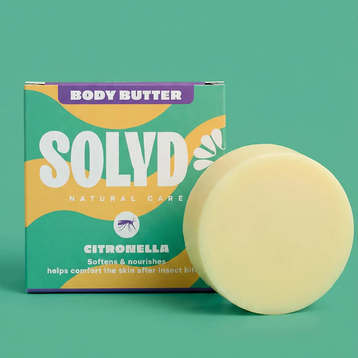 Solyd – Body Butter Bar Citronella – alle huidtypes – 45 gram