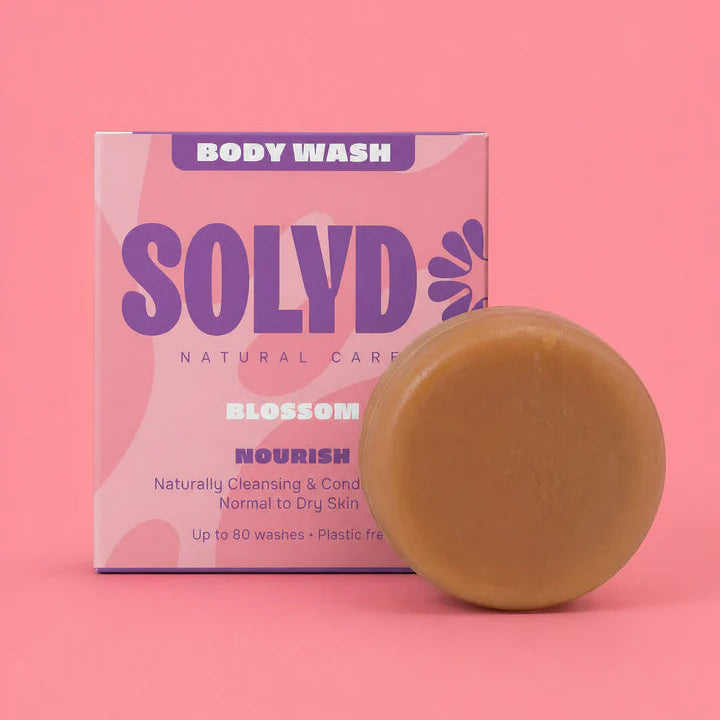 Solyd – Body Wash Bar Blossom – normale tot droge huid – 60 gram