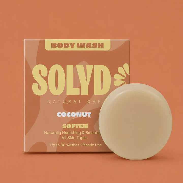 Solyd – Body Wash Bar Coconut – alle huidtypes – 60 gram