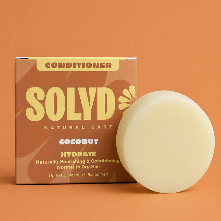 Solyd – Conditioner Bar Coconut – normaal tot droog haar – 45 gram