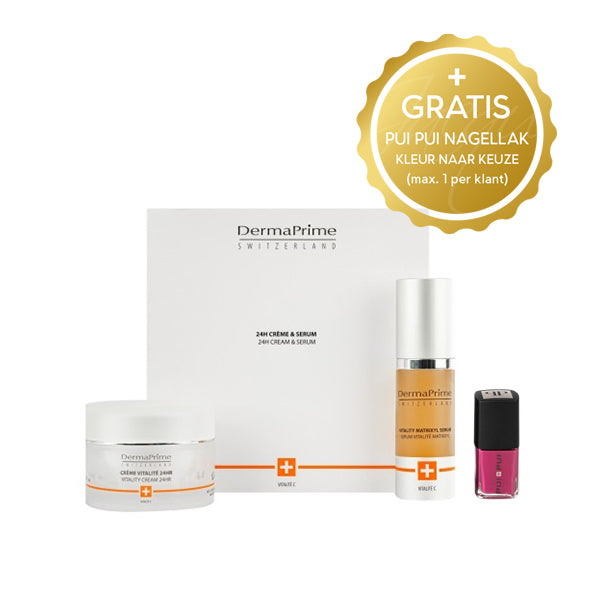 DermaPrime – Beauty Box Vitalité C – Vitamin C Anti-Aging Duo – 50 ml + 30 ml