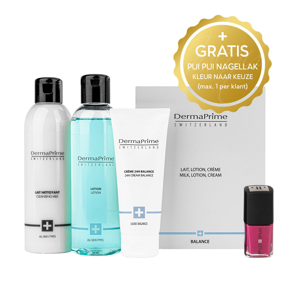 DermaPrime Cleansing Box Balance – normal to oily skin – 3 items