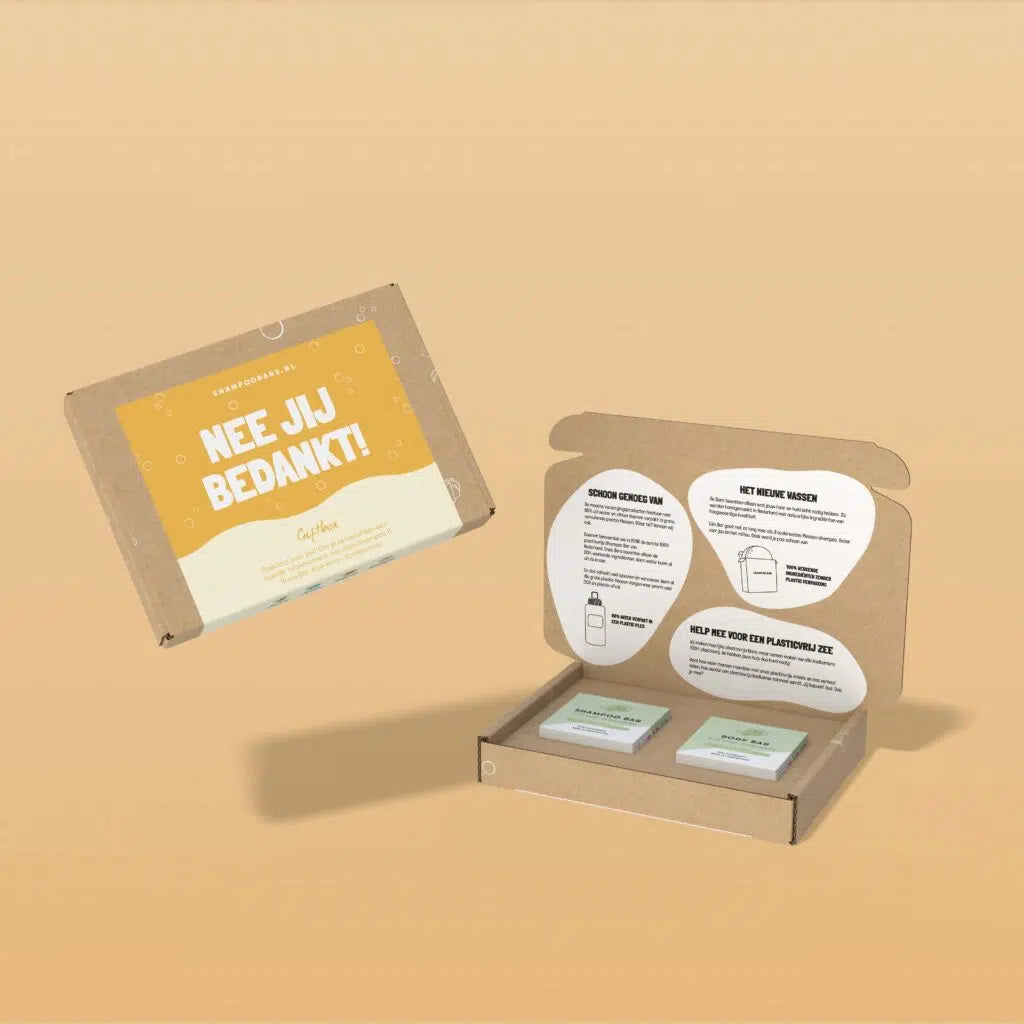 Giftbox ShampooBars Nee, jij bedankt! – 2 bars