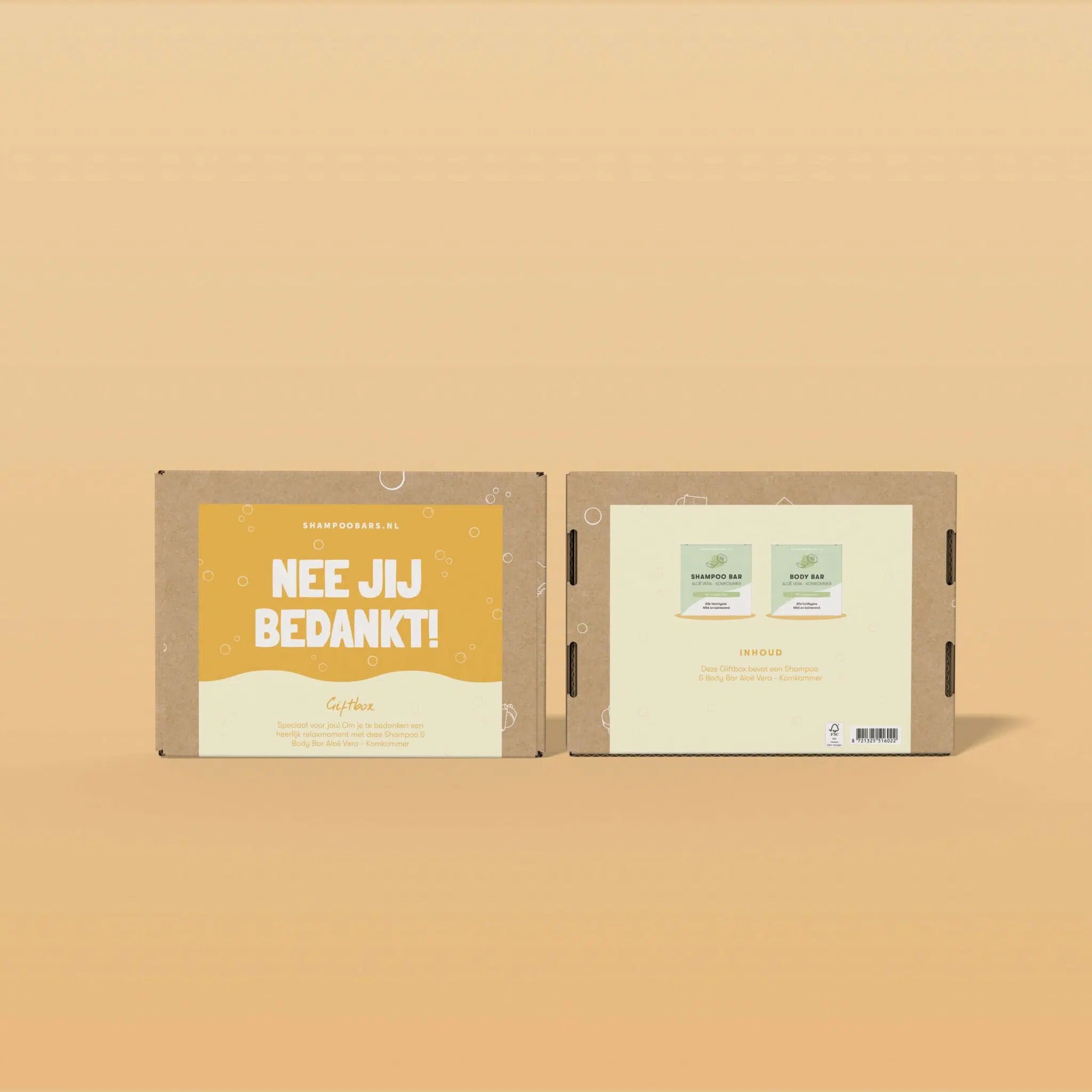 Giftbox ShampooBars Nee, jij bedankt! – 2 bars