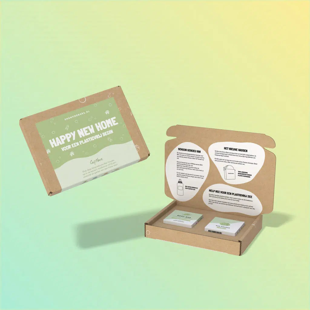 Giftbox ShampooBars - Happy new home - 2 bars