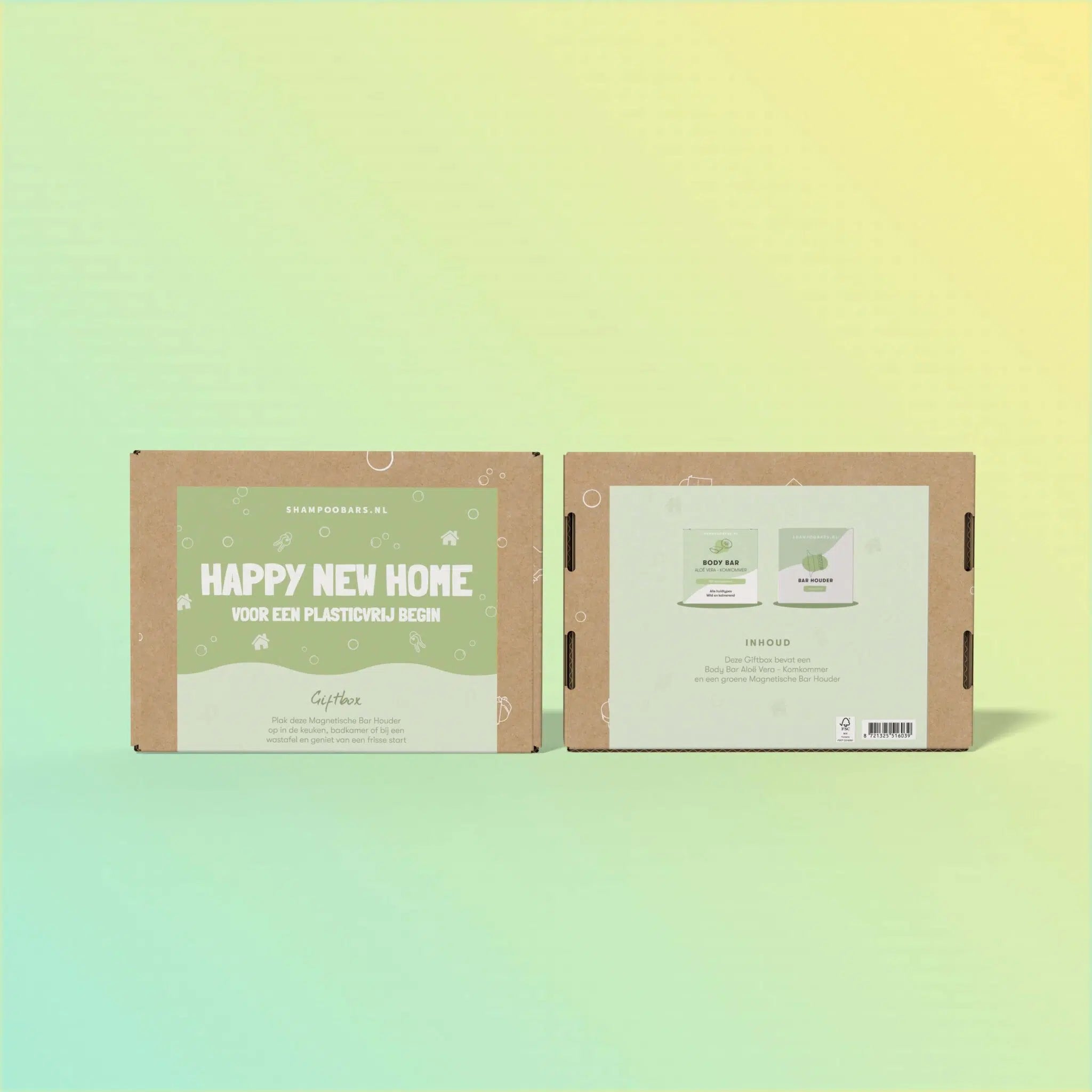 Giftbox ShampooBars - Happy new home - 2 bars