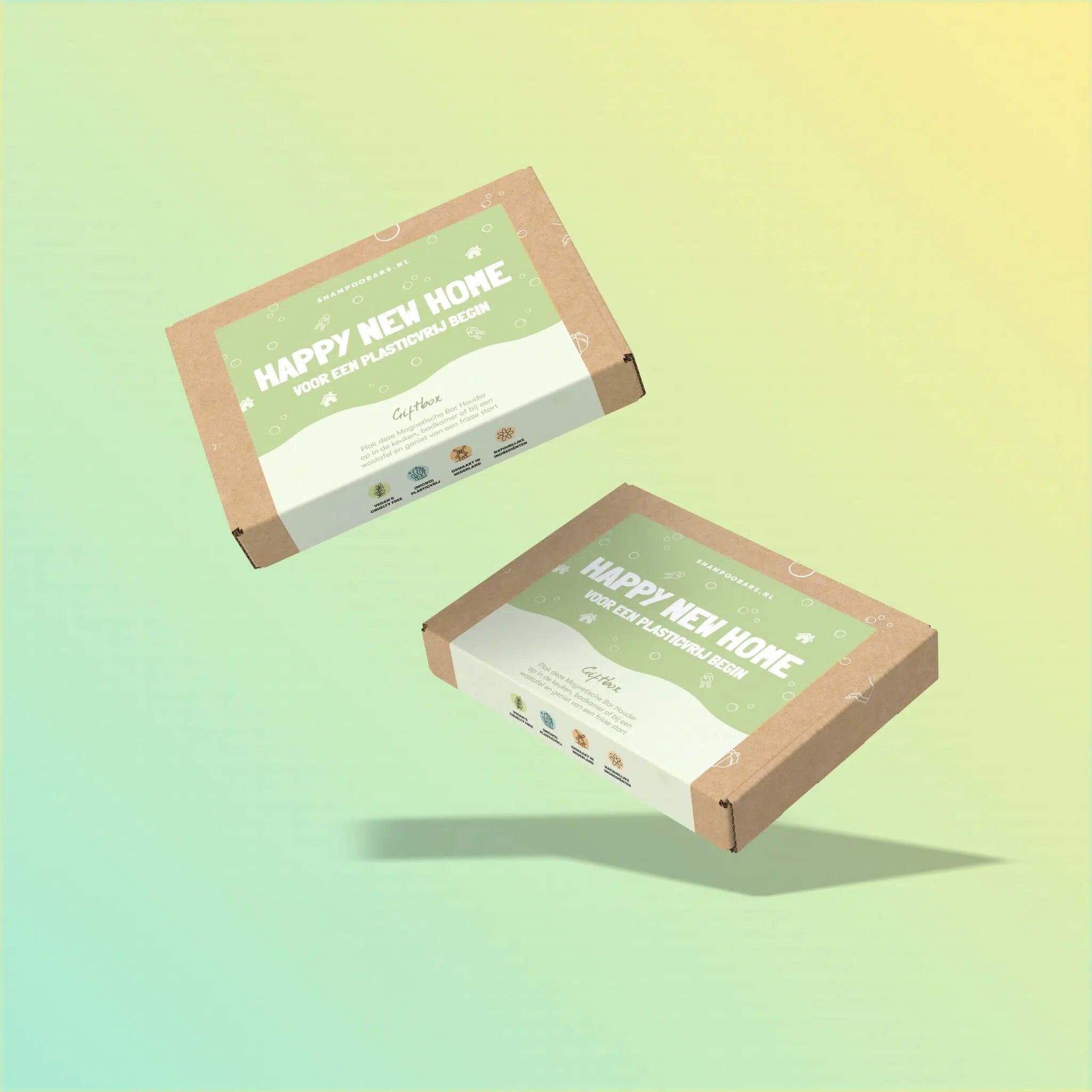Giftbox ShampooBars - Happy new home - 2 bars