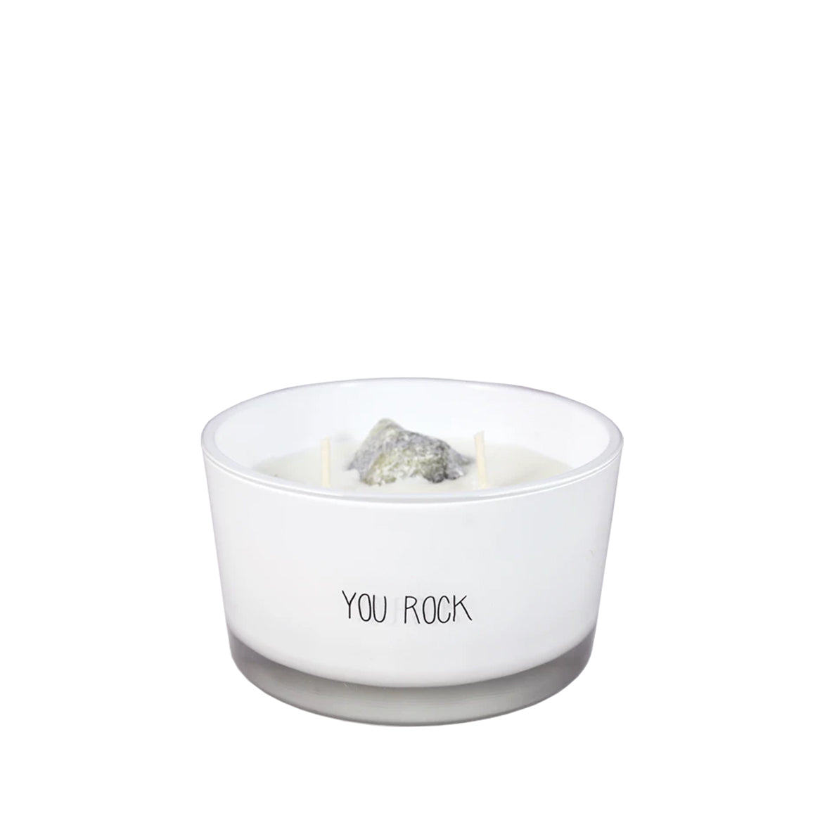 My Flame sojakaars you rock – geurkaars met lemon jade kristal