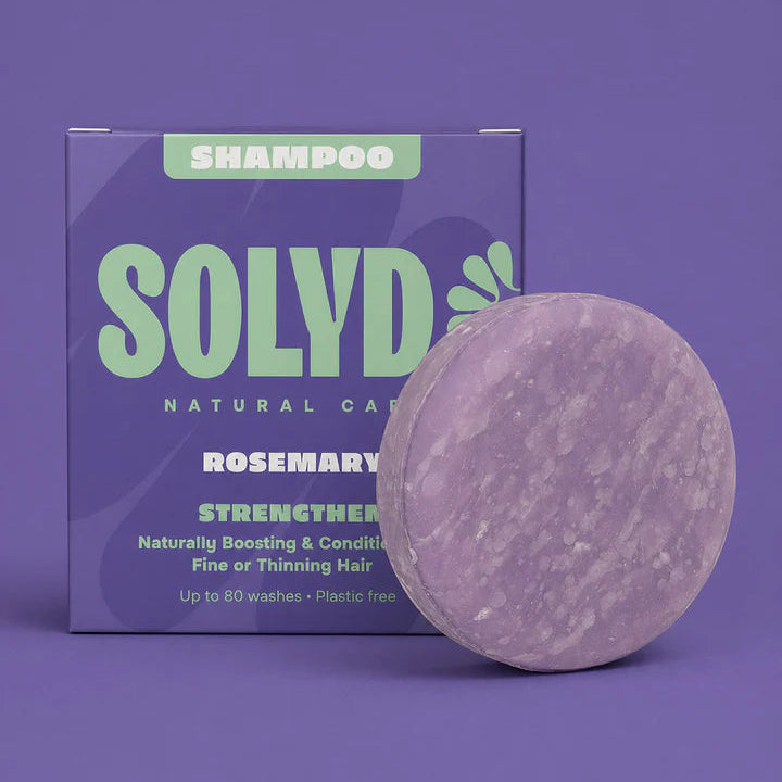 Solyd – Shampoo Bar Rosemary – dunner wordend haar – 60 gram