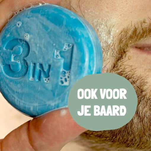 Giftbox ShampooBars - Voor de schoonste papa - 3-in-1 bar & reisblik