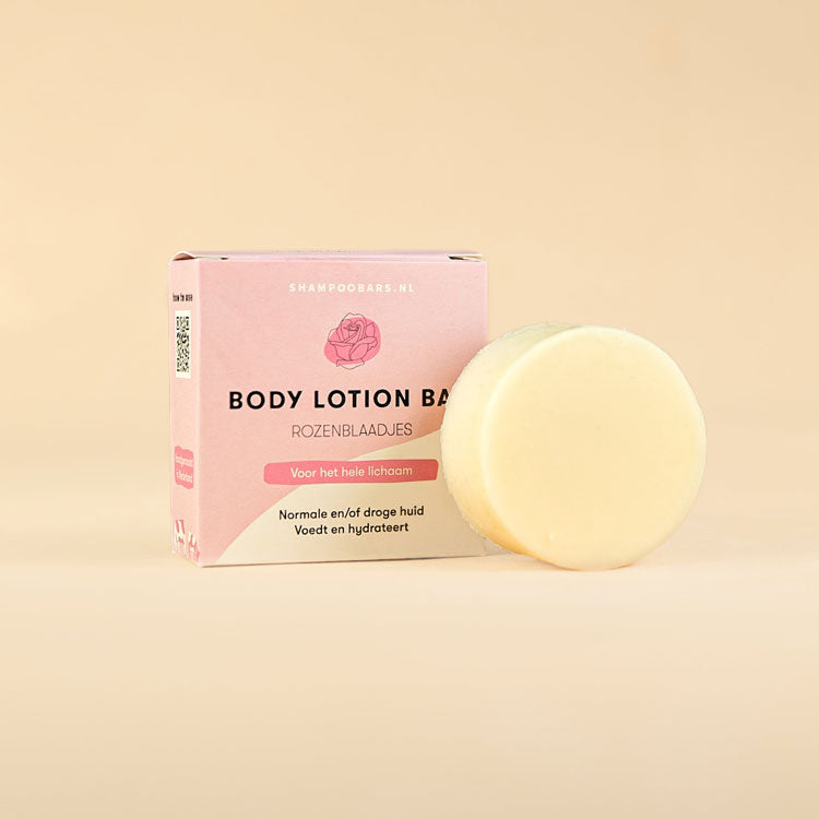 ShampooBars – Body Lotion Bar Rozenblaadjes – hydraterende body bar – 45 gram | nu 25% korting