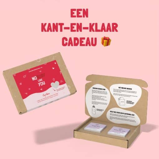 Giftbox ShampooBars noBODY like you – body bar + body oil bar + bloemzaadjes