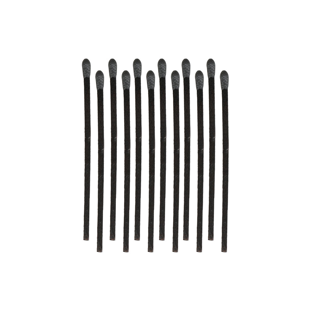 Senza – Light Up Your Day Lucifers zwart goud – 100 stuks