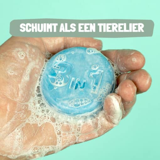 Giftbox ShampooBars - Voor de schoonste papa - 3-in-1 bar & reisblik