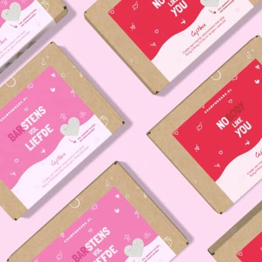 Giftbox ShampooBars noBODY like you – body bar + body oil bar + bloemzaadjes