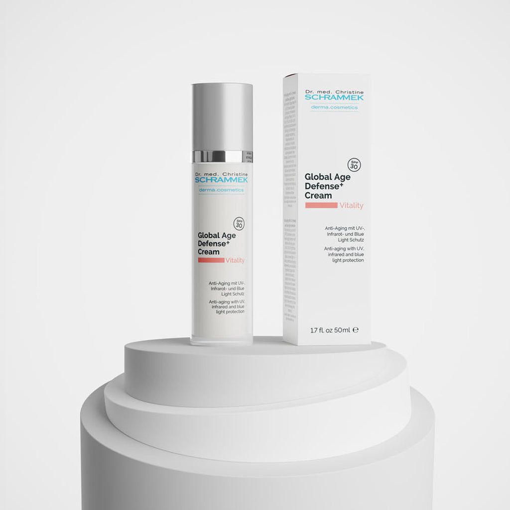 Dr. Schrammek Global age defense+ cream SPF 30 – anti-aging dagcrème met blauwlichtbescherming – 50 ml