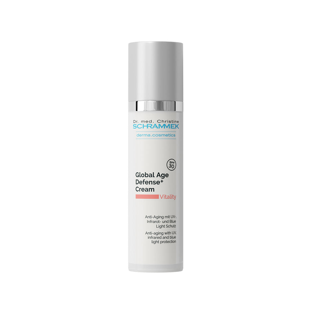 Dr. Schrammek Global age defense+ cream SPF 30 – anti-aging dagcrème met blauwlichtbescherming – 50 ml