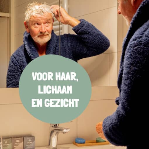 Giftbox ShampooBars - Voor de schoonste papa - 3-in-1 bar & reisblik