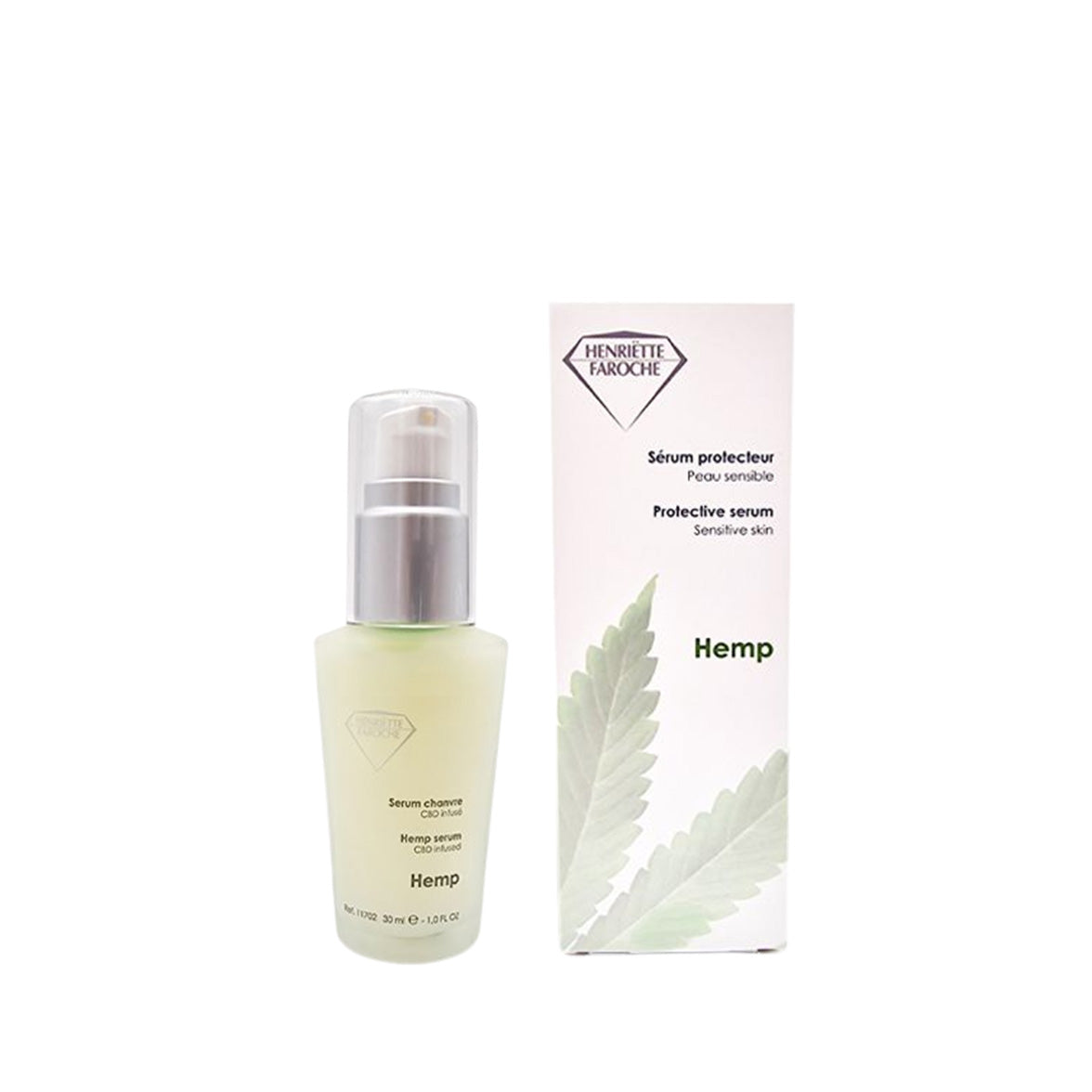 Henriëtte Faroche Hemp Serum - gevoelige huid - 30 ml