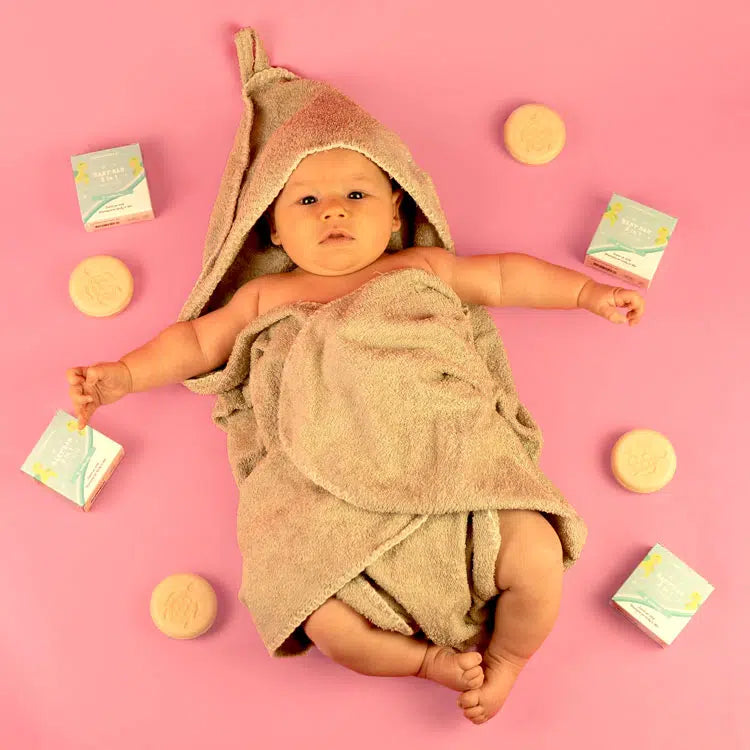 Giftbox ShampooBars baby shower – 2-in-1 baby bar + reisblik