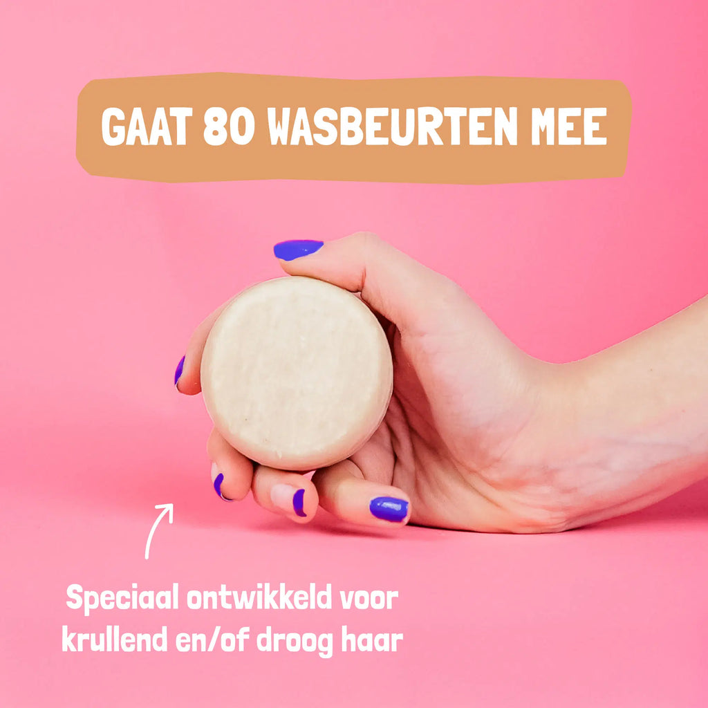 ShampooBar - Shampoo Bar Honing - milde verzorging voor krullend, droog, pluizig en/of beschadigd haar