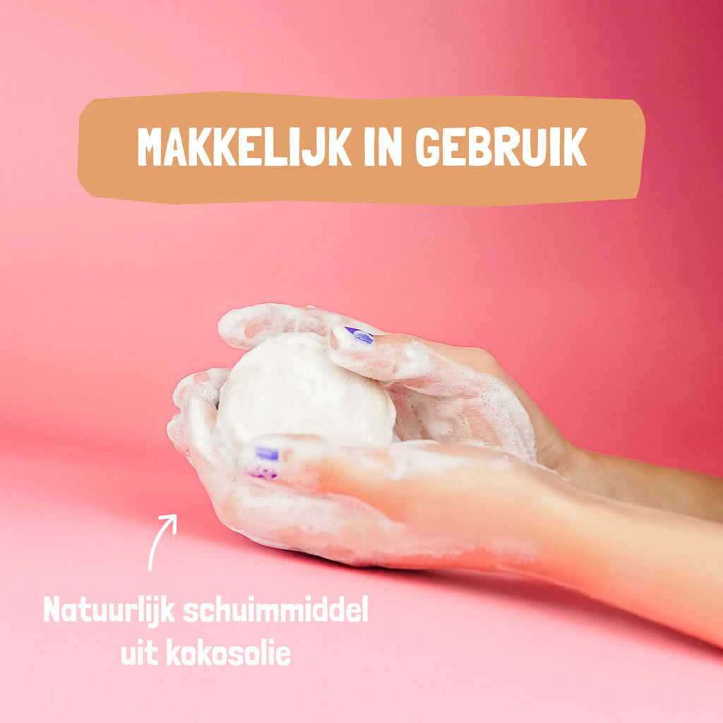 ShampooBar - Shampoo Bar Honing - milde verzorging voor krullend, droog, pluizig en/of beschadigd haar