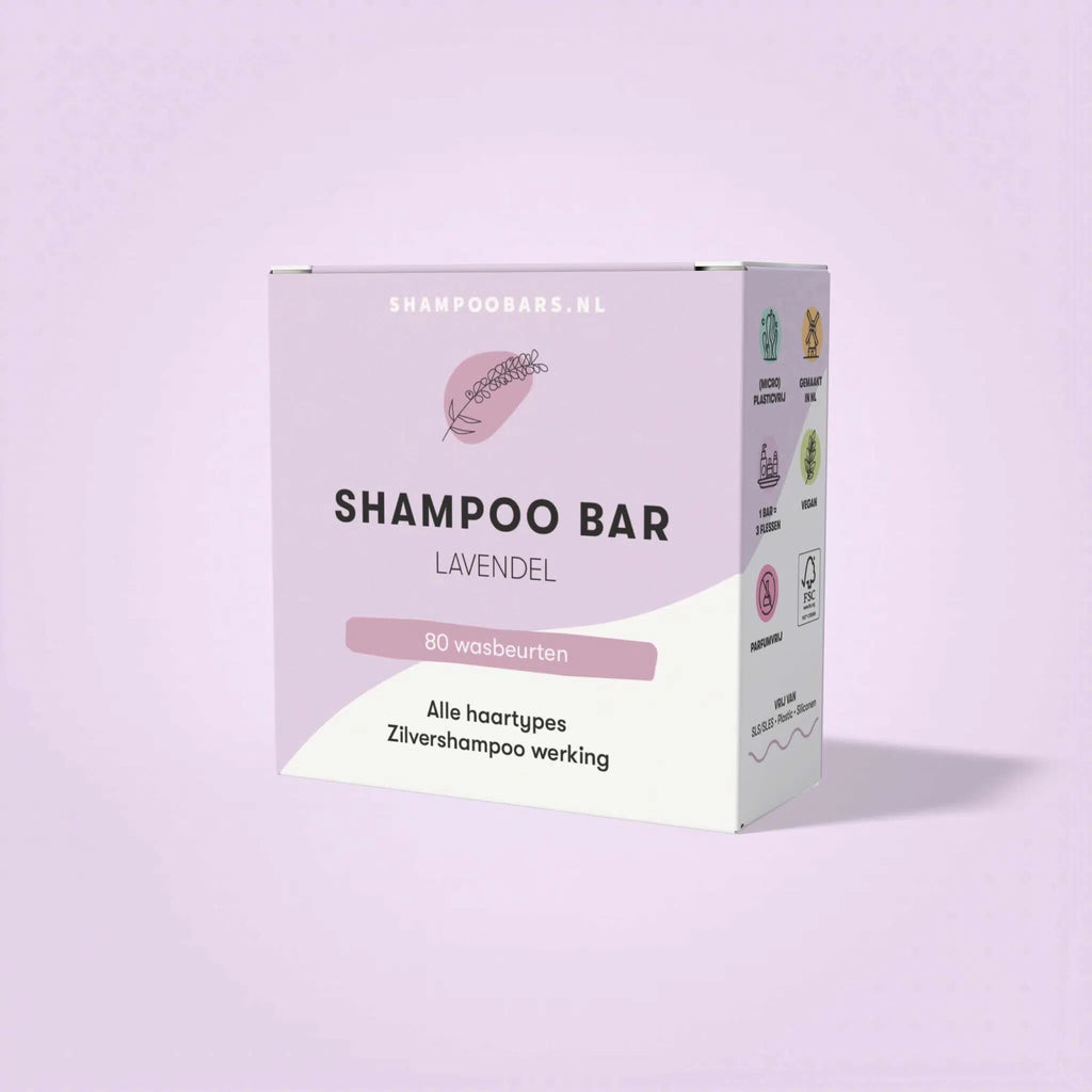 ShampooBars – Shampoo Bar Lavendel – voor alle haartypes – 60 gram