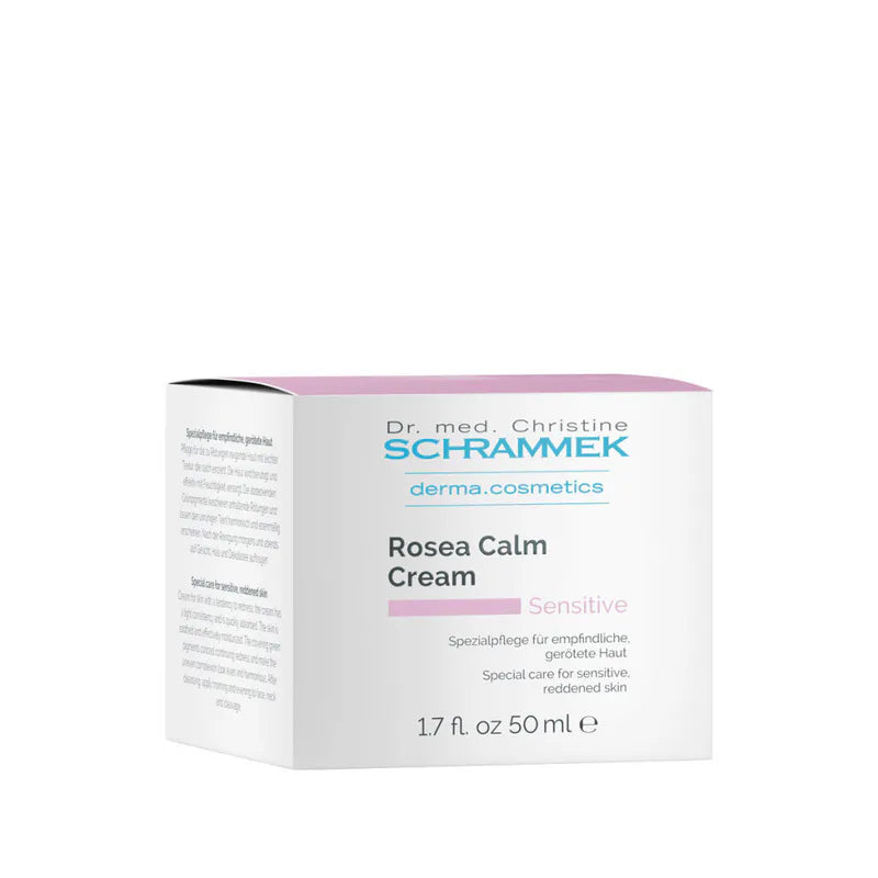 Dr. Schrammek Rosea Calm Cream – 24h-Creme (Tages- und Nachtcreme) für empfindliche Haut und Rötungen – 50 ml