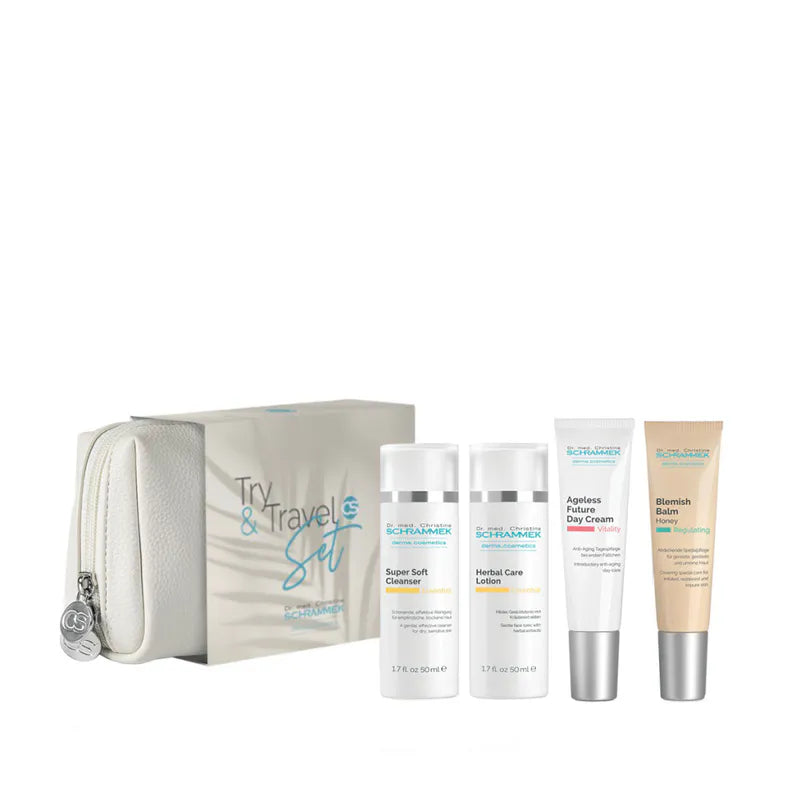 Dr. Schrammek Try & Travel Set - normale tot vermoeide huid - Vitality