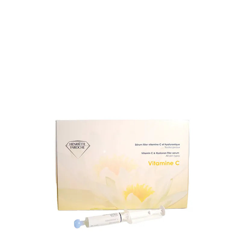 Henriëtte Faroche Vitamine C & Hyaluron filler serum - versteviging en hydratatie- 6x5ml