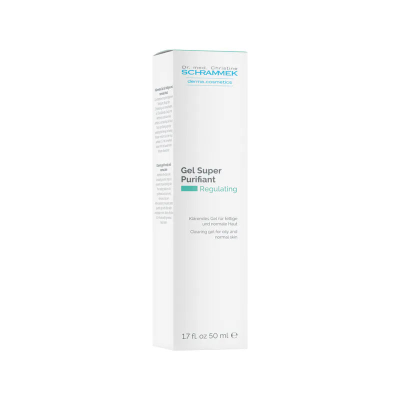 Dr. Schrammek Gel Super Purifiant - dieptereiniger- normale en onzuivere huid- 50 ml