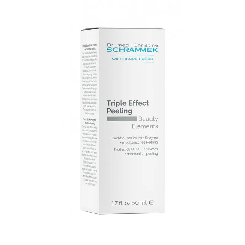 Dr. Schrammek Triple Effect Peeling – AHA peeling voor gladde huid – 50 ml