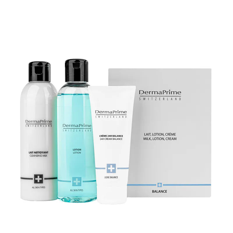 DermaPrime Cleansing Box Balance – normal to oily skin – 3 items