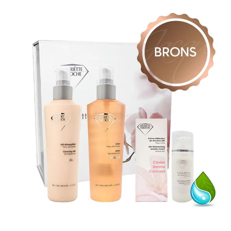 Henriëtte Faroche Caviar Derma Concept - Rijpere & dunne huid - Brons Pakket