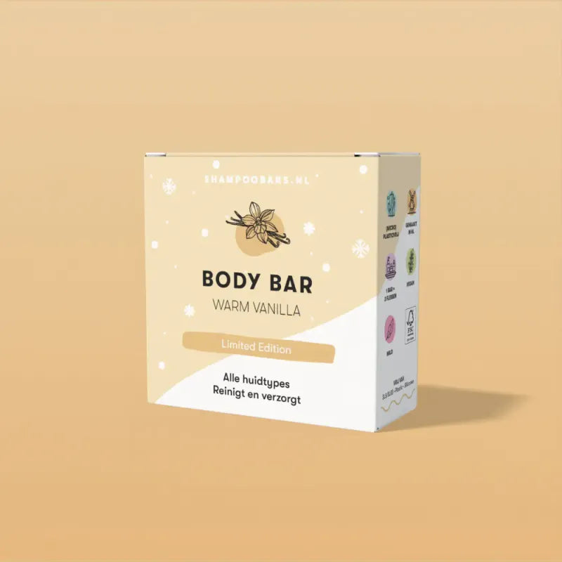 Giftbox  ShampooBars - Warm Vanilla Body & Glow - 2 bars