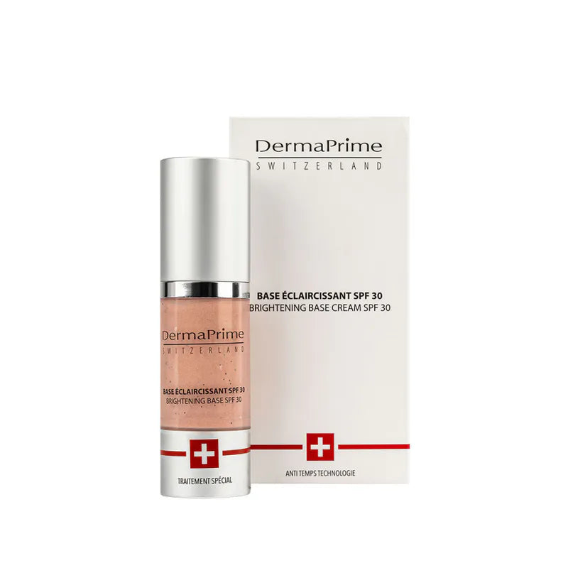 DermaPrime Base Éclaircissant SPF 30 - Dagcrème tegen pigmentvlekken - 30 ml