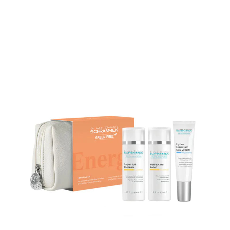 Green Peel Homecare Set - trockene, feuchtigkeitsarme Haut - Energy Hydrating