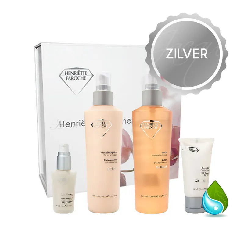 Henriëtte Faroche Collastine - Mischhaut & fettige Haut - Silber-Paket