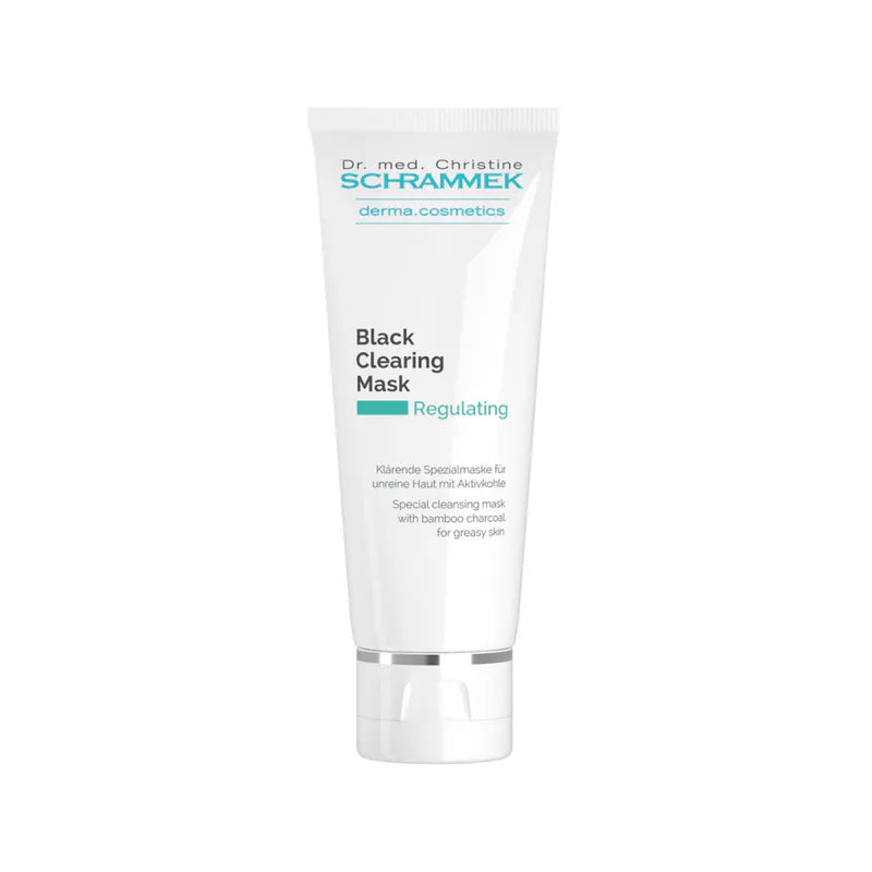 Dr. Schrammek - Black Clearing Mask - diepzuiverend masker voor vette en onzuivere huid - 75 ml