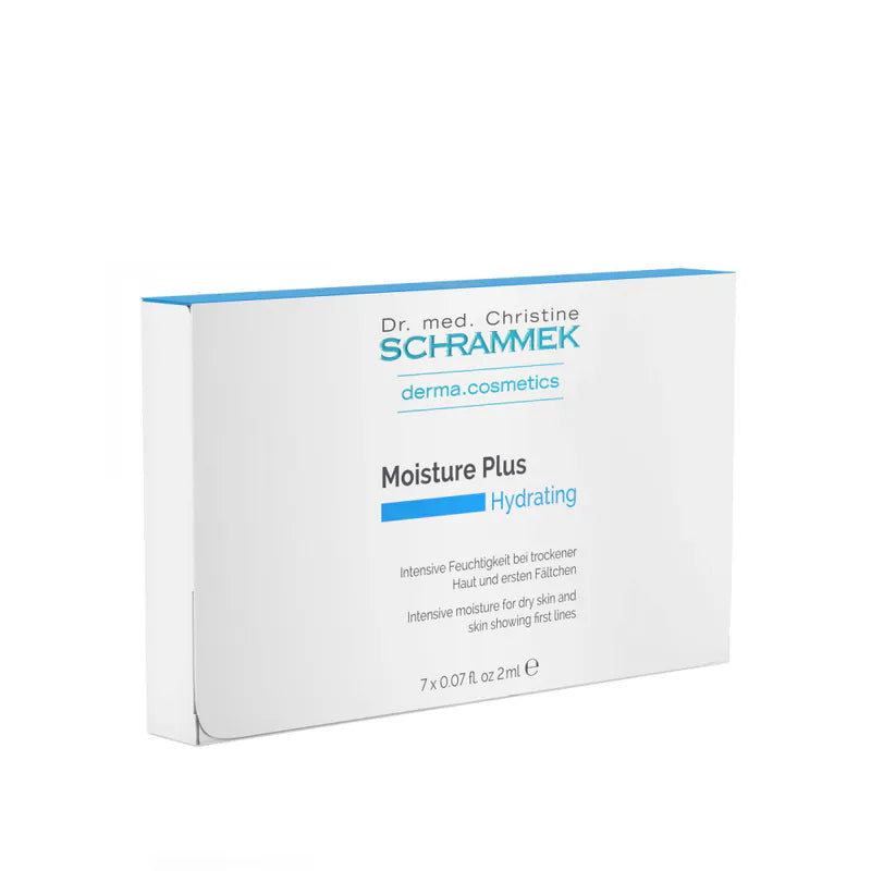 Dr. Schrammek Ampoule Moisture Plus – hyaluron ampullen droge huid – 7 x 2 ml