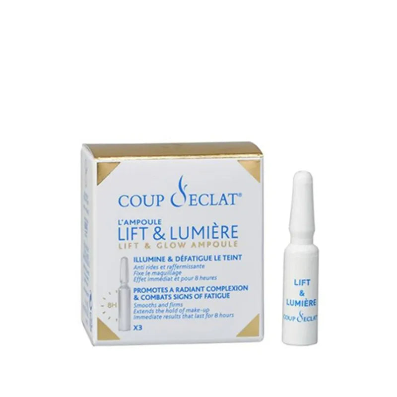 Coup d’Eclat Lift & Lumiere Ampullen - Lift en glow - 3 stuks