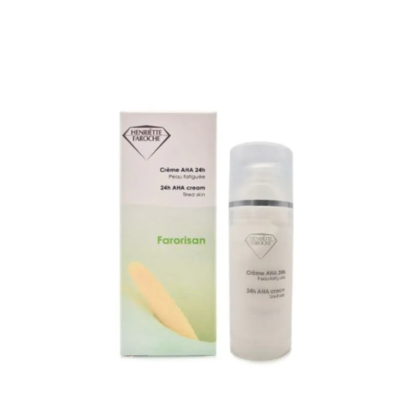 Henriëtte Faroche Farorisan 24h AHA Creme - fahle & matte Haut, Raucherhaut - 50 ml