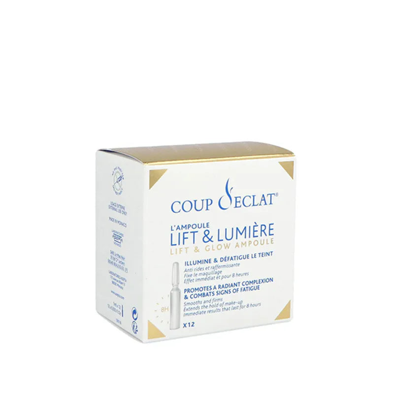Coup d’Eclat Lift & Lumiere Ampullen - Lift en glow - 12 stuks