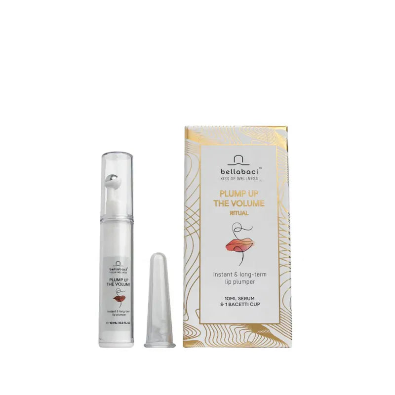 Bellabaci Bacetti Lip Cup + Plump Serum – lip plumping set – 2 stuks