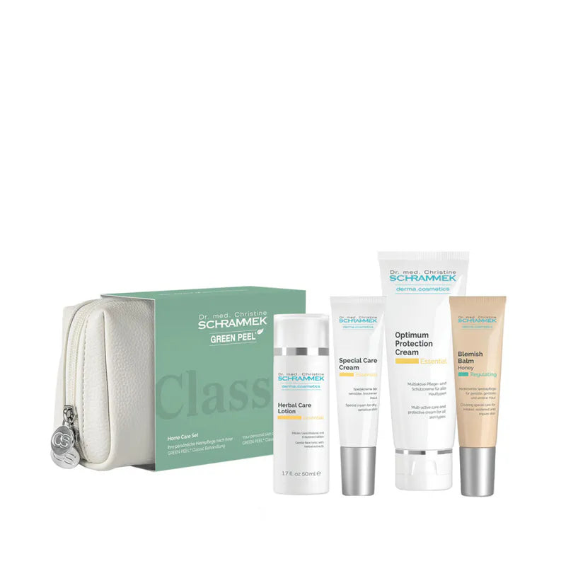 Dr. Schrammek Green Peel Homecare Set - droge, gevoelige huid - Essential Honey