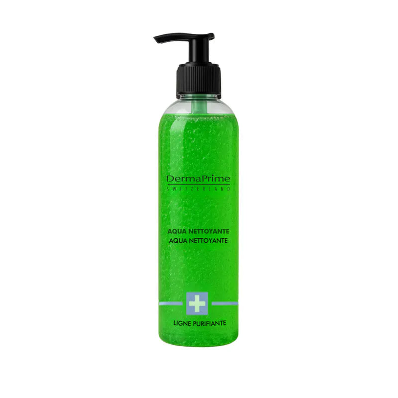 DermaPrime – Aqua Nettoyante reinigingsgel – Vette & acnegevoelige huid – 250 ml